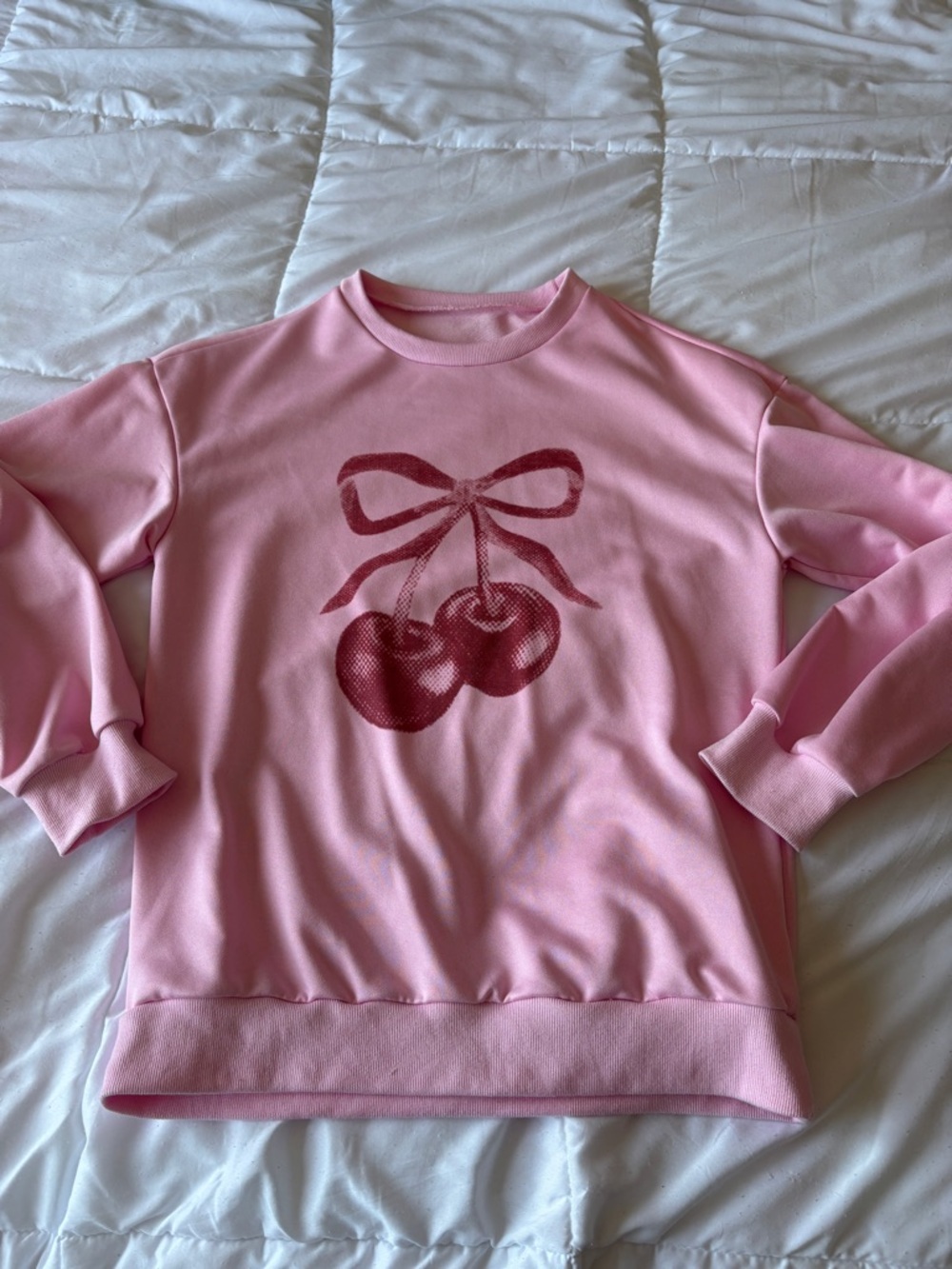 Pink Crewneck Sweatshirt